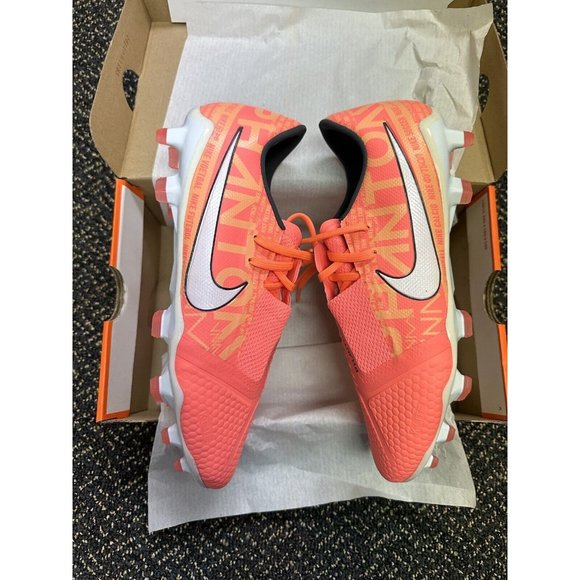 Nike Phantom Venom Pro FG Mango Bright White AO8738-810 Men Sz 7.5 Soccer Cleat - Picture 4 of 6